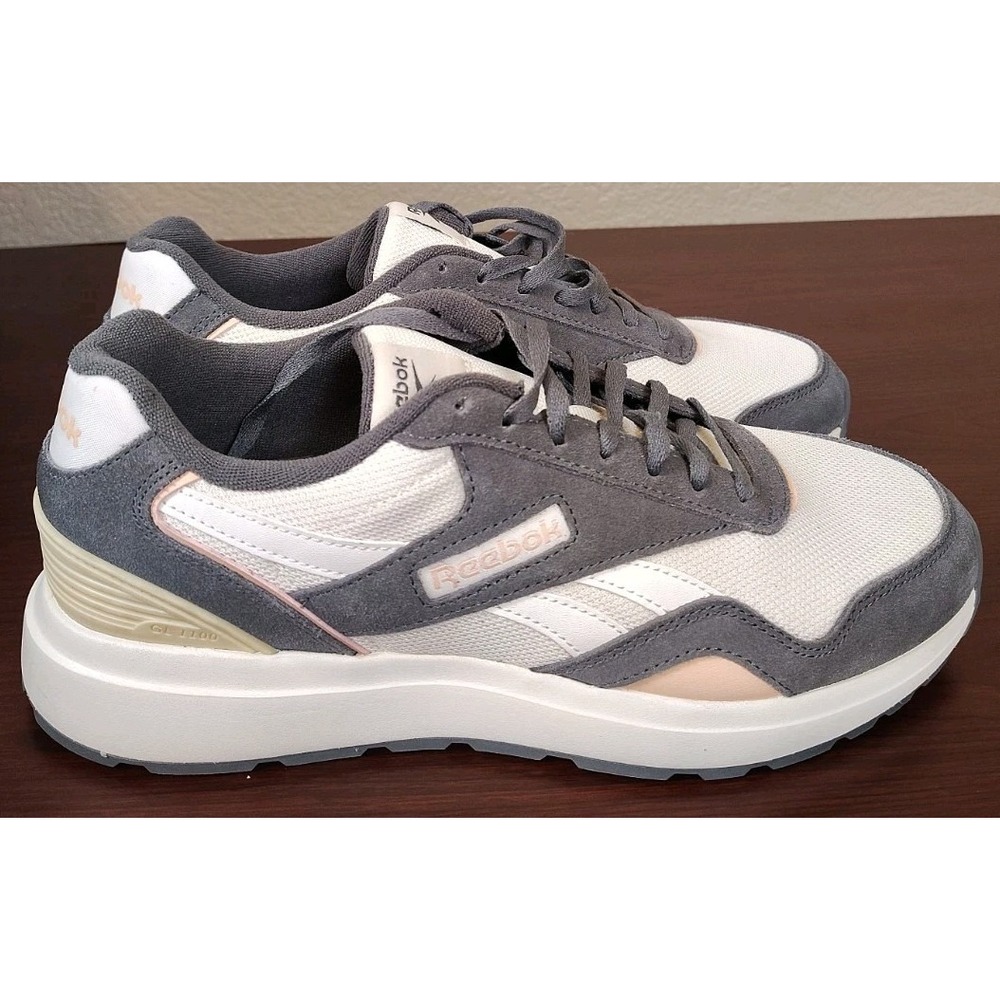 Reebok Glide 1000 Women's Size 11 Athletic Walking Running Shoes White Gray